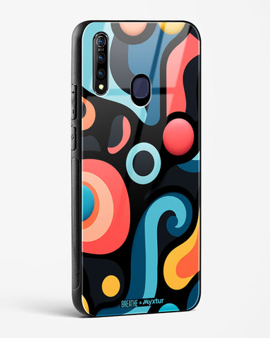 Colorburst Geometry [BREATHE] Glass Case Phone Cover (Vivo)