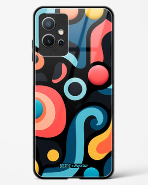 Colorburst Geometry [BREATHE] Glass Case Phone Cover (Vivo)