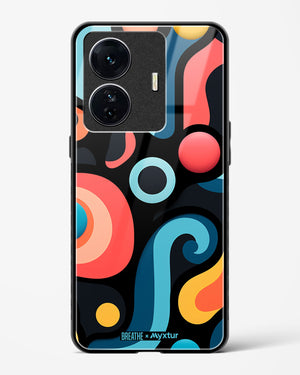Colorburst Geometry [BREATHE] Glass Case Phone Cover (Vivo)
