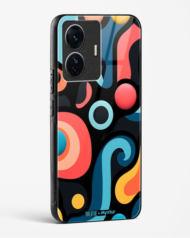 Colorburst Geometry [BREATHE] Glass Case Phone Cover (Vivo)