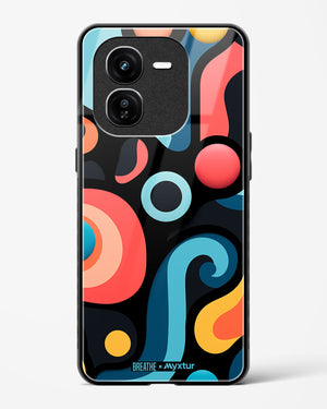 Colorburst Geometry [BREATHE] Glass Case Phone Cover (Vivo)