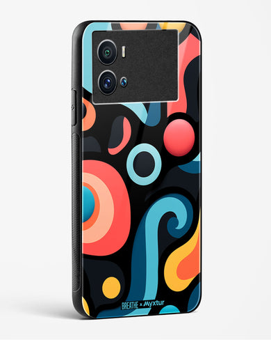 Colorburst Geometry [BREATHE] Glass Case Phone Cover (Vivo)