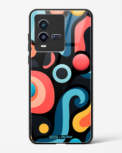 Colorburst Geometry [BREATHE] Glass Case Phone Cover (Vivo)
