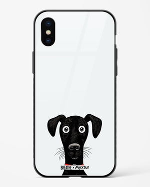 Bark and Decker [BREATHE] Glass Case Phone Cover-(Apple)