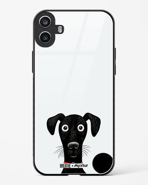 Bark and Decker [BREATHE] Glass Case Phone Cover (Nothing)