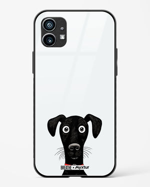 Bark and Decker [BREATHE] Glass Case Phone Cover (Nothing)