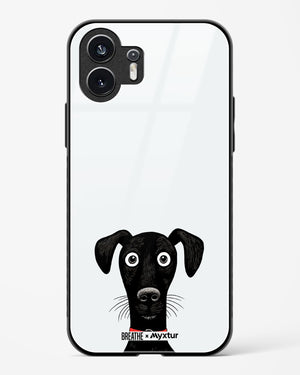 Bark and Decker [BREATHE] Glass Case Phone Cover (Nothing)