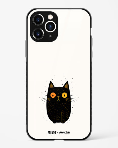 Purrplexed [BREATHE] Glass Case Phone Cover (Apple)