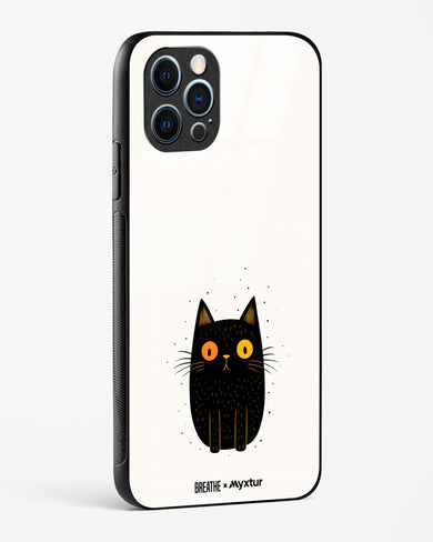 Purrplexed [BREATHE] Glass Case Phone Cover (Apple)