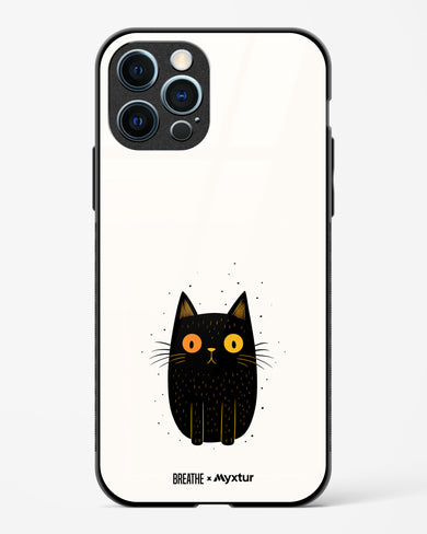 Purrplexed [BREATHE] Glass Case Phone Cover (Apple)