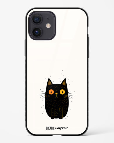 Purrplexed [BREATHE] Glass Case Phone Cover (Apple)