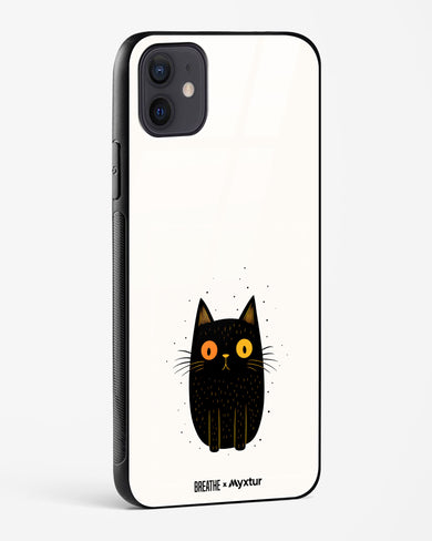 Purrplexed [BREATHE] Glass Case Phone Cover (Apple)