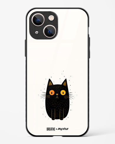 Purrplexed [BREATHE] Glass Case Phone Cover (Apple)