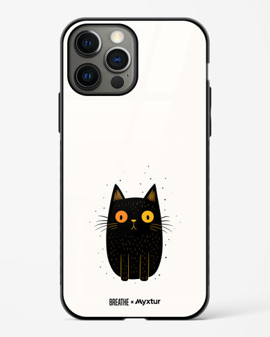 Purrplexed [BREATHE] Glass Case Phone Cover (Apple)