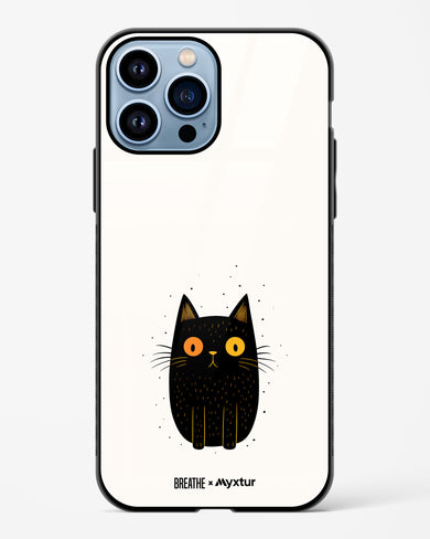 Purrplexed [BREATHE] Glass Case Phone Cover (Apple)