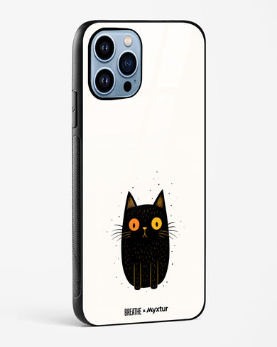 Purrplexed [BREATHE] Glass Case Phone Cover (Apple)