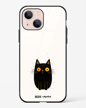 Purrplexed [BREATHE] Glass Case Phone Cover (Apple)