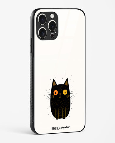 Purrplexed [BREATHE] Glass Case Phone Cover (Apple)