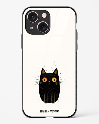 Purrplexed [BREATHE] Glass Case Phone Cover (Apple)