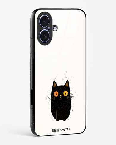 Purrplexed [BREATHE] Glass Case Phone Cover (Apple)