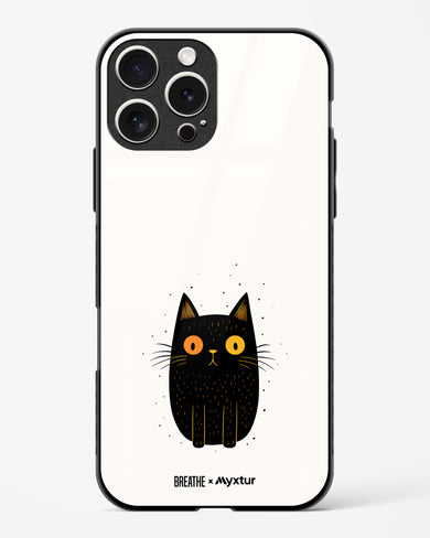 Purrplexed [BREATHE] Glass Case Phone Cover (Apple)