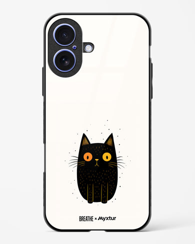 Purrplexed [BREATHE] Glass Case Phone Cover (Apple)