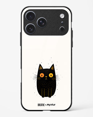 Purrplexed [BREATHE] Glass Case Phone Cover (Apple)