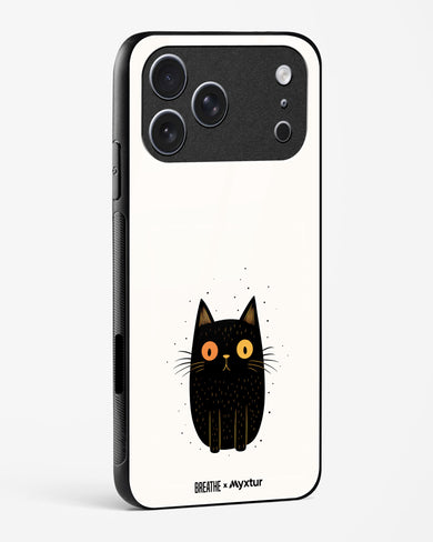 Purrplexed [BREATHE] Glass Case Phone Cover (Apple)