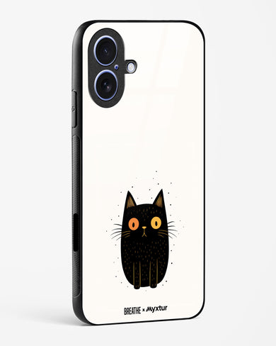 Purrplexed [BREATHE] Glass Case Phone Cover (Apple)