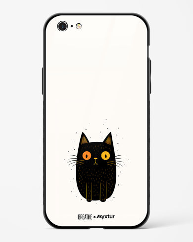 Purrplexed [BREATHE] Glass Case Phone Cover (Apple)