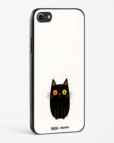 Purrplexed [BREATHE] Glass Case Phone Cover (Apple)