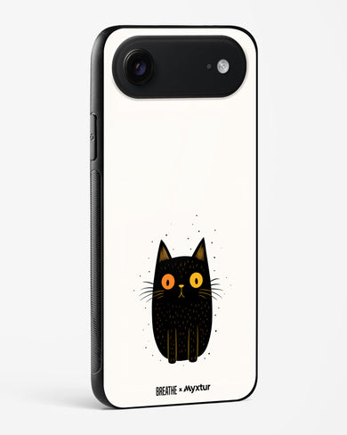 Purrplexed [BREATHE] Glass Case Phone Cover (Apple)