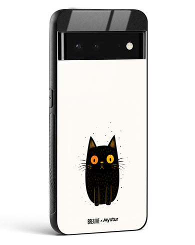 Purrplexed [BREATHE] Glass Case Phone Cover (Google)