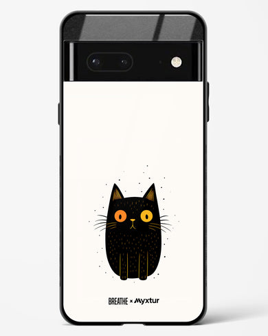 Purrplexed [BREATHE] Glass Case Phone Cover (Google)