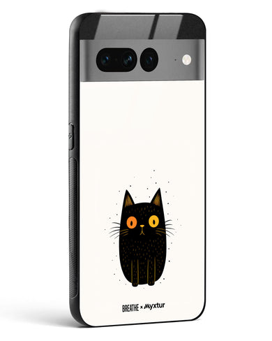 Purrplexed [BREATHE] Glass Case Phone Cover (Google)