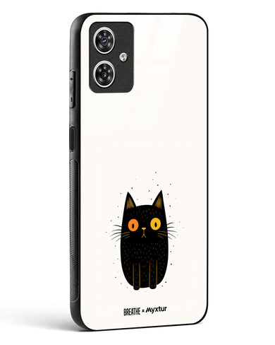 Purrplexed [BREATHE] Glass Case Phone Cover (Motorola)