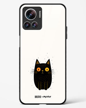 Purrplexed [BREATHE] Glass Case Phone Cover (Motorola)