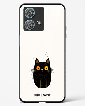 Purrplexed [BREATHE] Glass Case Phone Cover-(Motorola)