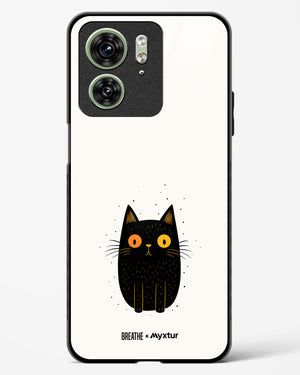 Purrplexed [BREATHE] Glass Case Phone Cover (Motorola)