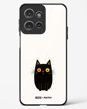 Purrplexed [BREATHE] Glass Case Phone Cover (Motorola)