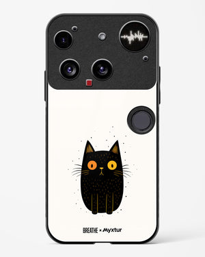 Purrplexed [BREATHE] Glass Case Phone Cover (Nothing)