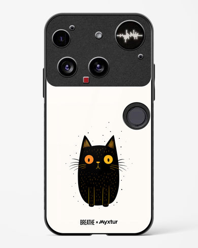 Purrplexed [BREATHE] Glass Case Phone Cover (Nothing)