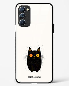 Purrplexed [BREATHE] Glass Case Phone Cover (Oppo)