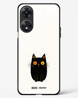 Purrplexed [BREATHE] Glass Case Phone Cover (Oppo)