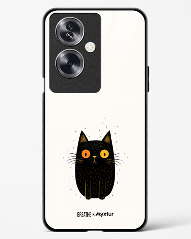 Purrplexed [BREATHE] Glass Case Phone Cover (Oppo)