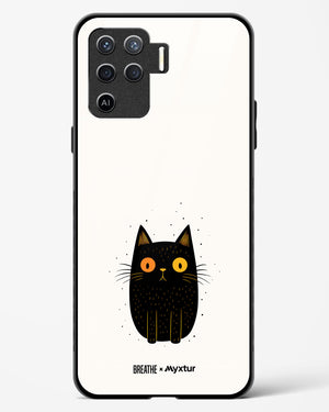 Purrplexed [BREATHE] Glass Case Phone Cover-(Oppo)