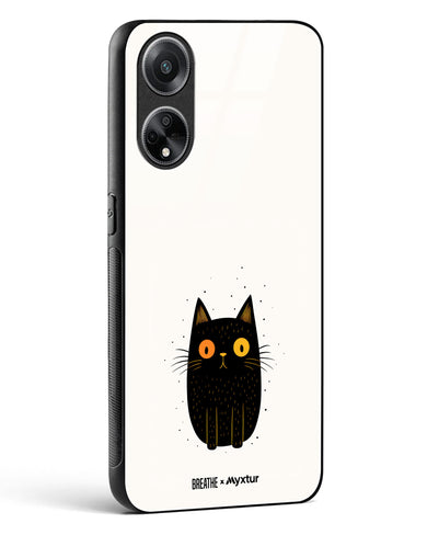 Purrplexed [BREATHE] Glass Case Phone Cover (Oppo)