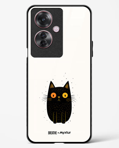 Purrplexed [BREATHE] Glass Case Phone Cover (Oppo)