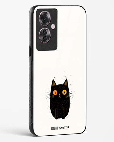 Purrplexed [BREATHE] Glass Case Phone Cover (Oppo)