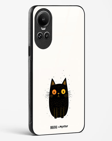 Purrplexed [BREATHE] Glass Case Phone Cover (Oppo)
